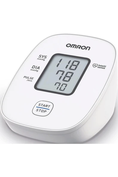 Omron M2+ 30 Ölçüm Hafızalı Geniş Manşetli Üst Koldan Ölçer Dijital Tansiyon Aleti HEM-7146-E - Resim 3