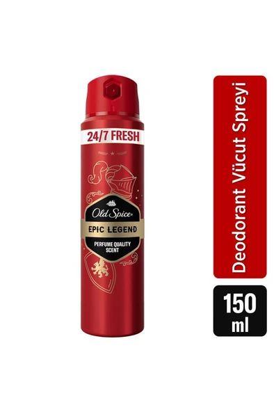 Old Spice Epic Legend Erkek Deodorant Sprey 150 ml ürün görseli 1