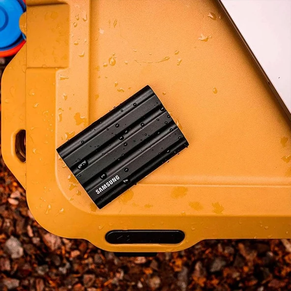 Samsung T7 Shield MU-PE2T0S/WW Siyah USB 3.2 2 TB Taşınabilir SSD - Resim 4