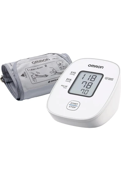 Omron M2+ 30 Ölçüm Hafızalı Geniş Manşetli Üst Koldan Ölçer Dijital Tansiyon Aleti HEM-7146-E ürün görseli 1