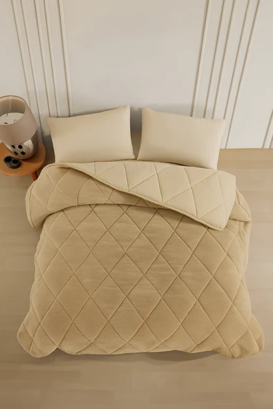 cs ilkim Naturaé Tek Kişilik Lüx Welsoft Yorgan Çift Taraflı 155x215 - Resim 2