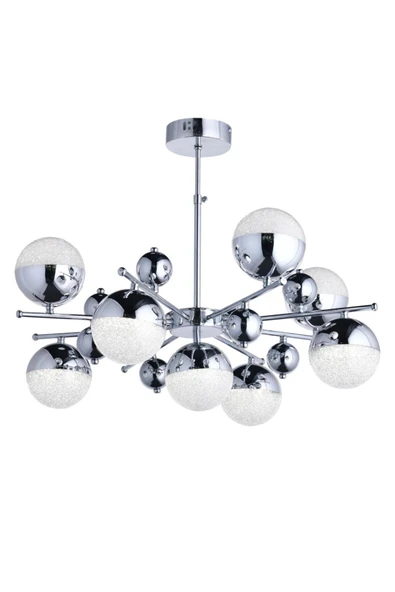 Bohem Aydınlatma bohem avize 9 lu ledli 3 renk kumandali salon avizesi MODERN ürün görseli 1