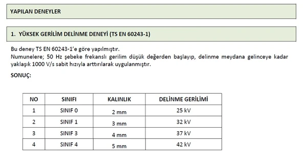 10KV 2MM Yalıtkan İzole Halı Paspas TSE Belgeli 100*500 Cm Siyah Renk - Resim 5