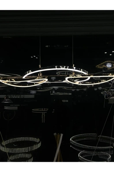 Bohem Aydınlatma LQ148 Modern/Lüks Avize 3 Renk Led Beyaz/Sarı/Gün ışığı ürün görseli 1