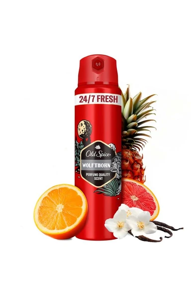 Old Spice Wolfthorn Erkek Deodorant Sprey 150 ml - Resim 3
