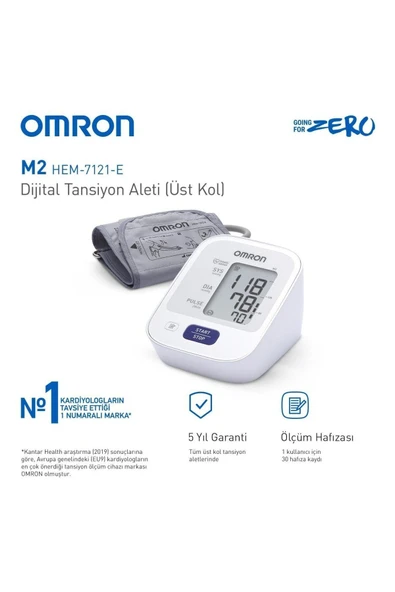 Omron Koldan Ölçmeli Tansiyon Aleti M2 - Resim 2
