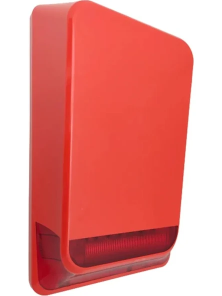 TFS-5792 24V Harici Flaşörlü Alarm Sireni ürün görseli 1