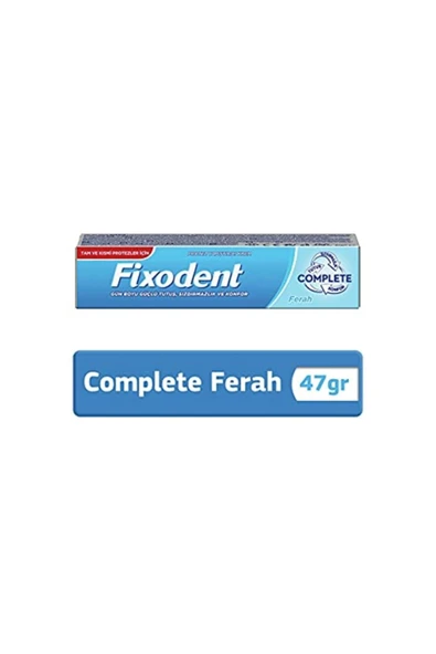 Complete Ferah Diş Protez Yapıştırıcı Krem 47 gr - Resim 2