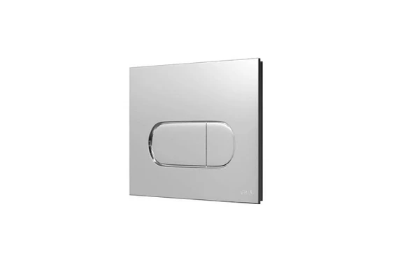 Vitra Root Round Kumanda Paneli, Parlak Krom(740-2280) - Resim 2