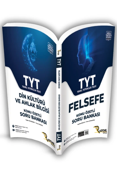Tyt Felsefe - Tyt Din Kültürü Ve Ahlak Bilgisi Soru Bankası (KONU ÖZETLİ) ürün görseli 1