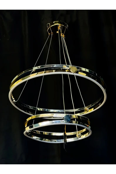 Bohem Aydınlatma LQ147 Modern/Lüks Avize 3 Renk Led Beyaz/Sarı/Gün ışığı ürün görseli 1