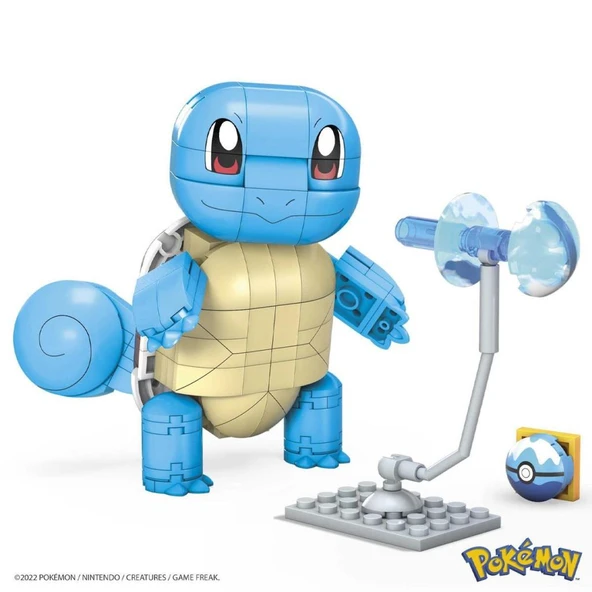 GYH00  Squirtle - Yap ve Oyna Figürler 199 parça +7 yaş - Resim 3