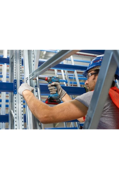 Bosch GSR 18V-50 Akülü Vidalama + GDX 18V-200 Akülü Somun Sıkma + 2x4.0Ah Akü + Akü Şarjı - Resim 4