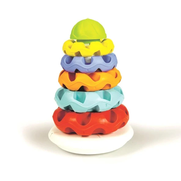 17103 NessiWorld - Renkli Halkalar 6-36 ay - Resim 3