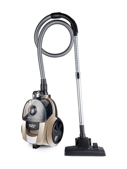 Arnica Pika Turbo ET14411 Toz Torbasız Elektrikli Süpürge Camel - Resim 3