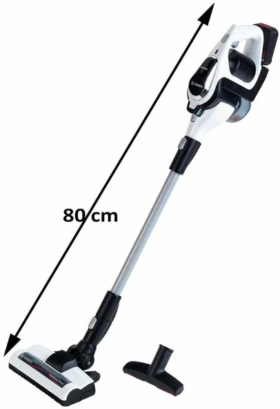 Oyuncak Sesli Işıklı Beyaz Elektrik Süpürgesi - Resim 4