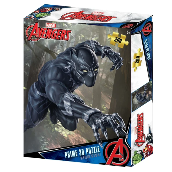 Prime 3D - Wakanda Forever 200 Parça Puzzle 33062 ürün görseli 1