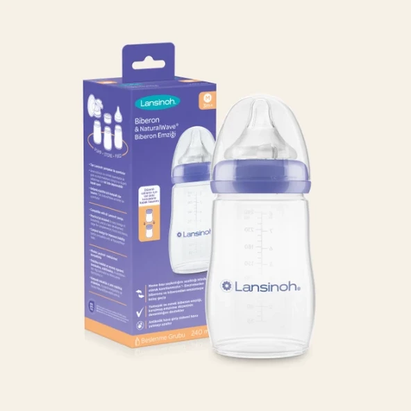 Biberon Natural Wawe Biberon Emziği 240ml ürün görseli 1