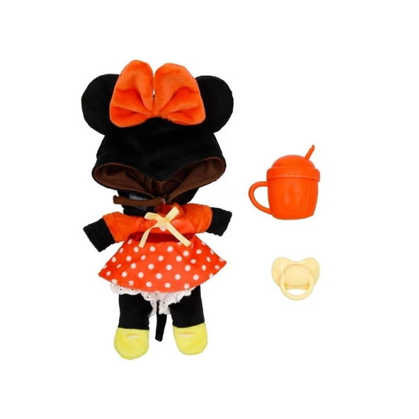 CYB69000 Cry Babies Love and Care Minnie Kostümlü Bebek - Resim 5
