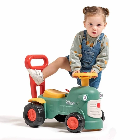Maurice Bingit Yeşil Traktör - Resim 2