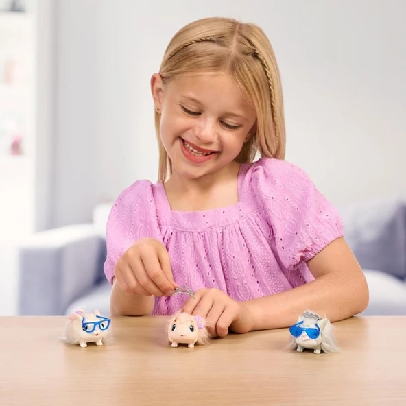 LP303000 Live Pets Anne Tavşan ve Yavruları Oyun Seti - 26593 - Resim 5