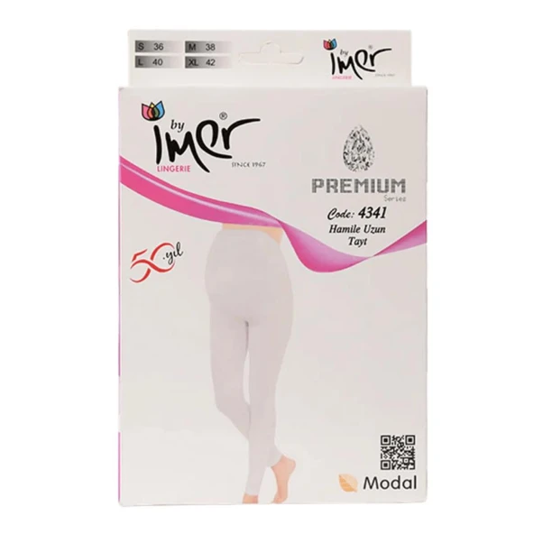 NessiWorld Uzun Hamile Tayt 4341 Black - Resim 3