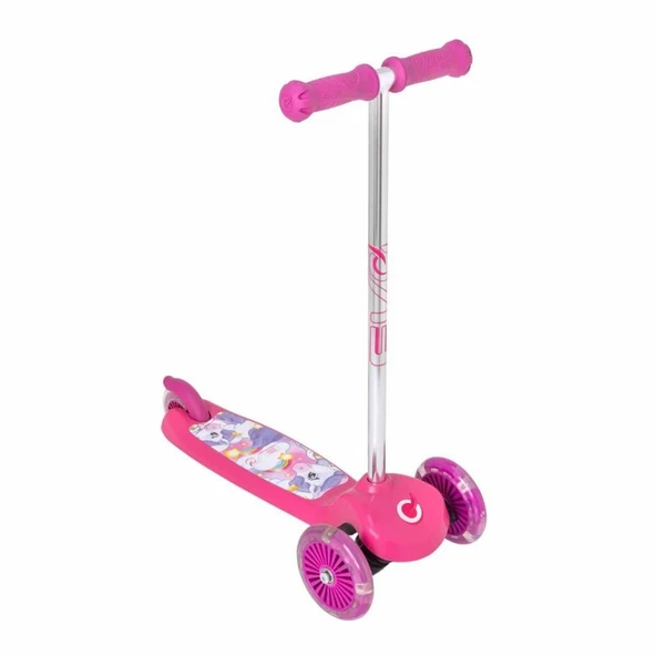 3 Tekerlekli Unicorn Işıklı Scooter - Resim 2