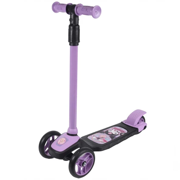 Kuromi 3 Tekerlekli Twist Scooter ürün görseli 1