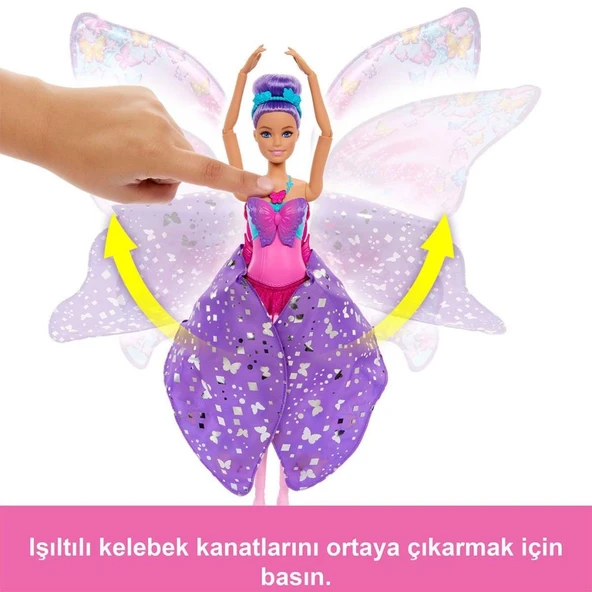 HXJ10  Kelebek Dansçı Bebek - Resim 4