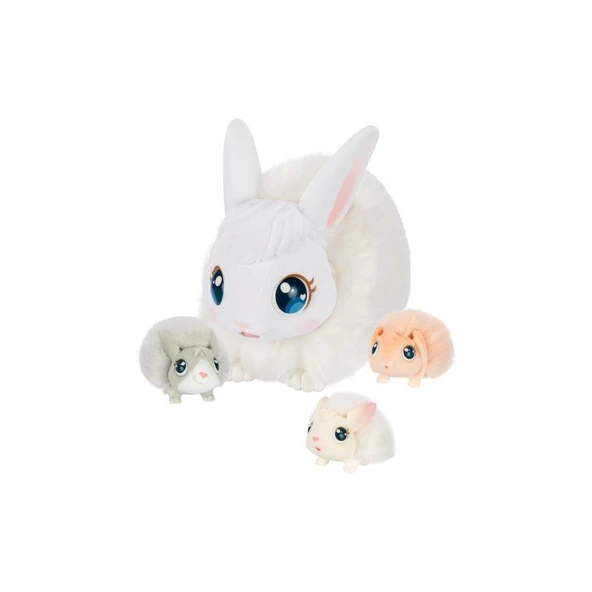 LP303000 Live Pets Anne Tavşan ve Yavruları Oyun Seti - 26593 - Resim 3