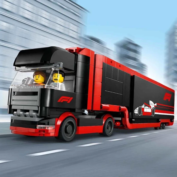 City RB20 ve AMR24 F1 Arabalı F1 Kamyonu 60445 - Resim 2