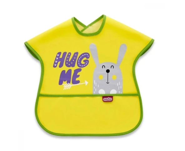 Poli Muşamba Büyük Mama Önlüğü 029 Sarı ürün görseli 1