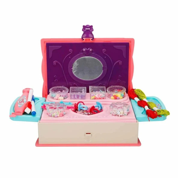 3662  3'ü 1 Arada Boncuk Yapım Seti -NessiWorld - Resim 2