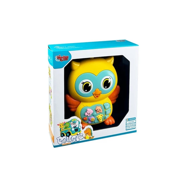 JLG-855-101A KUT IŞIKLI VE MÜZİKLİ BAYKUŞ BEBEK ürün görseli 1