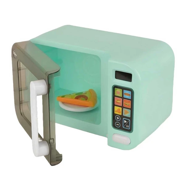 Dokunmatik Ekranlı Işıklı ve Sesli Oyuncak Mikrodalga Fırın - Resim 2