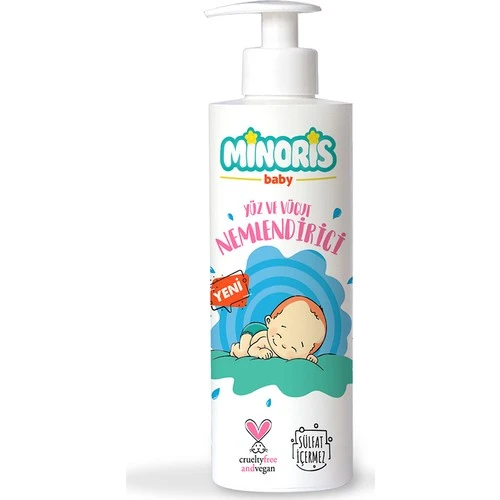 Minoris Baby Organik El Yüz ve Vücut Nemlendirici 200ml ürün görseli 1