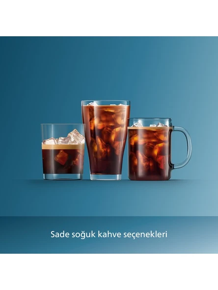 PHILIPS LatteGo Tam Otomatik Espresso Makinesi, 12 Sıcak ve Soğuk İçecek, Silent Brew, EP4446/70 - Resim 3