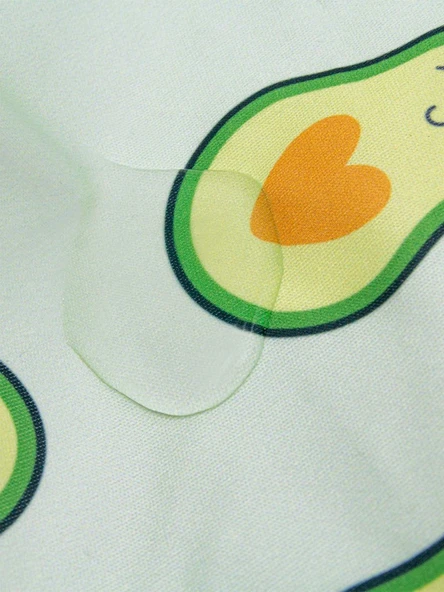 Baskılı BLW Kolsuz Önlük 788 Avokado - Resim 2