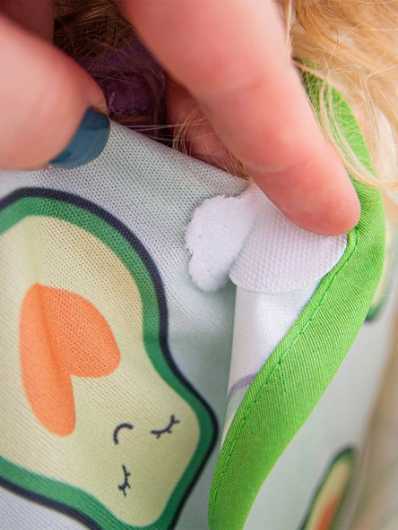 Baskılı BLW Kolsuz Önlük 788 Avokado - Resim 3