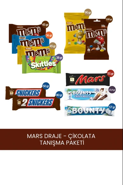 Mars Draje & Çikolata Tanışma Paketi ürün görseli 1