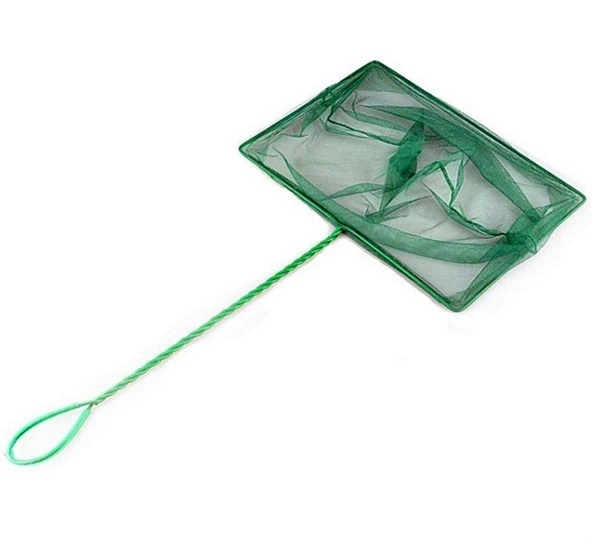 Mini Akvaryum Kepçesi Balık Yakalama Tel Kepçe 7.5x6 cm ürün görseli 1