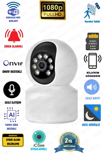 Hareket Algılamalı Sesli İletişimli Gece Görüşlü Bebek Kamerası - Resim 2