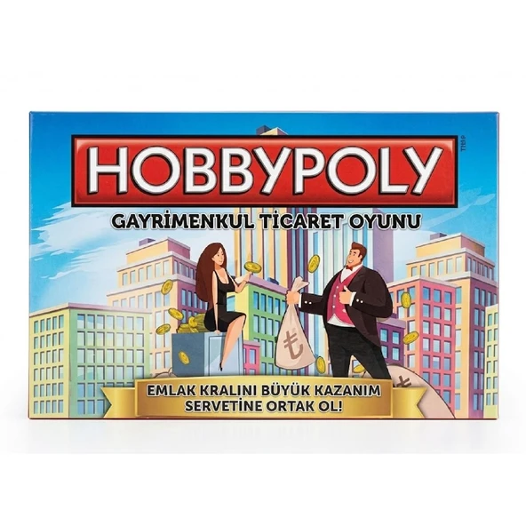 Hobi Eğitim Dünyası Hobbypoly Gayrimenkul Emlak Ticaret Oyunu GKO - Resim 2