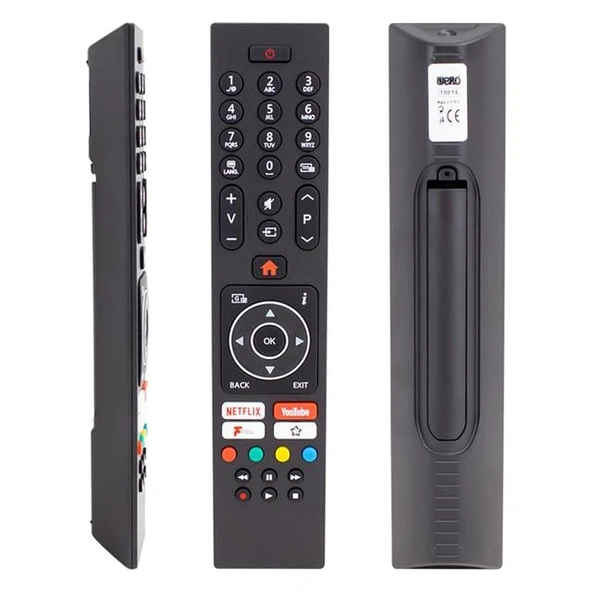 Vestel Netflix-Youtube-Play Tuşlu Lcd-Led Tv Kumanda (RC43137-30101403) ürün görseli 1
