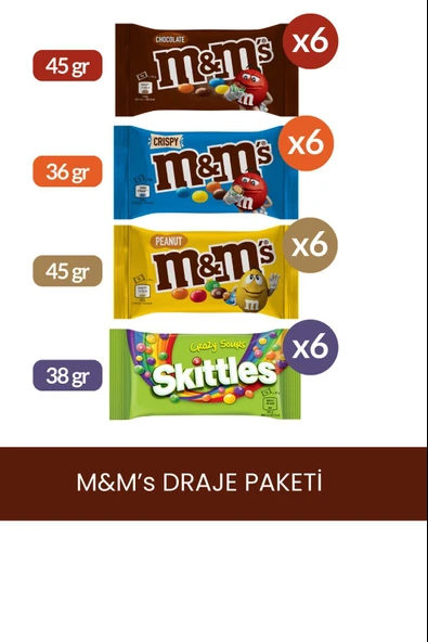 M&M's Draje Paketi ürün görseli 1