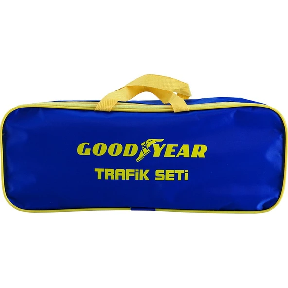 Goodyear Lisanslı Trafik Seti 12 Parça Mavi Taşıma Çantası ile Pratik Çözüm ürün görseli 1