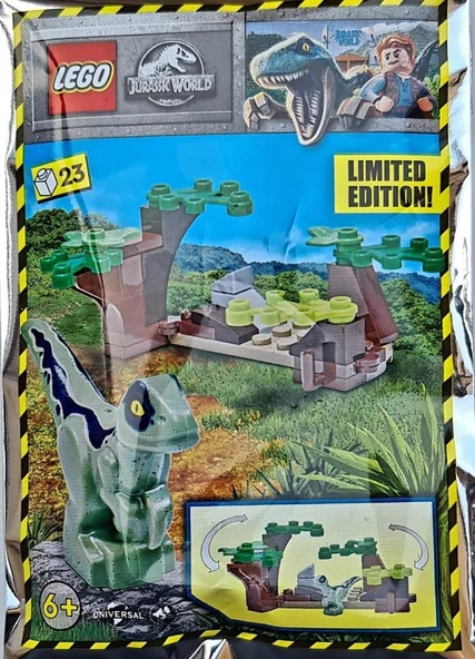 LEGO Jurassic World 122217 Raptor and Hideout ürün görseli 1