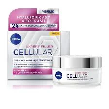 Nivea Cellular Expert Filler Yoğun Yaşlanma Karşıtı Gündüz Bakım Yüz Kremi SPF15 50 ml ürün görseli 1