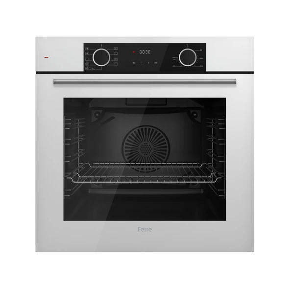 Ferre FryArt&FlowArt Trivona Sessiz Davlumbaz Elektrikli Beyaz Ank. Set (D081-SA + MS263 + XE63CB) - Resim 4