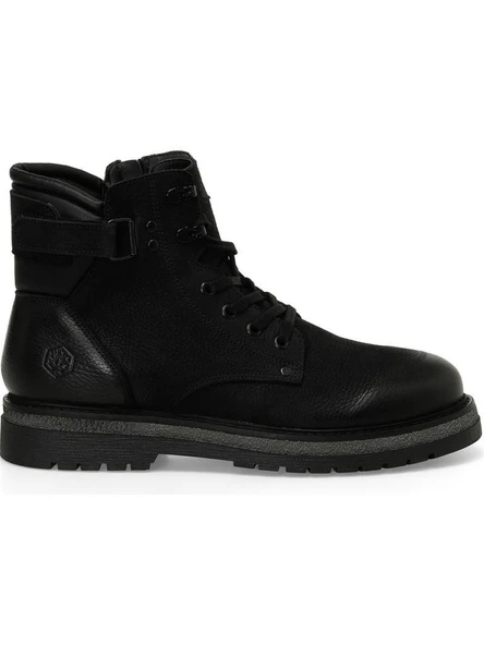 LUMBERJACK CESTY 4PR SİYAH HAKİKİ DERİ COMFORT FERMUARLI SPOR BOT - Resim 3